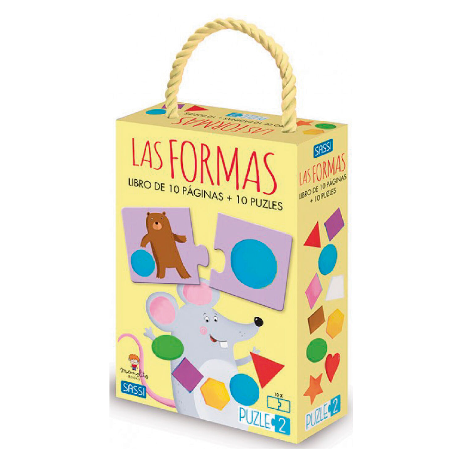 Libro Y Puzzle Las Formas
