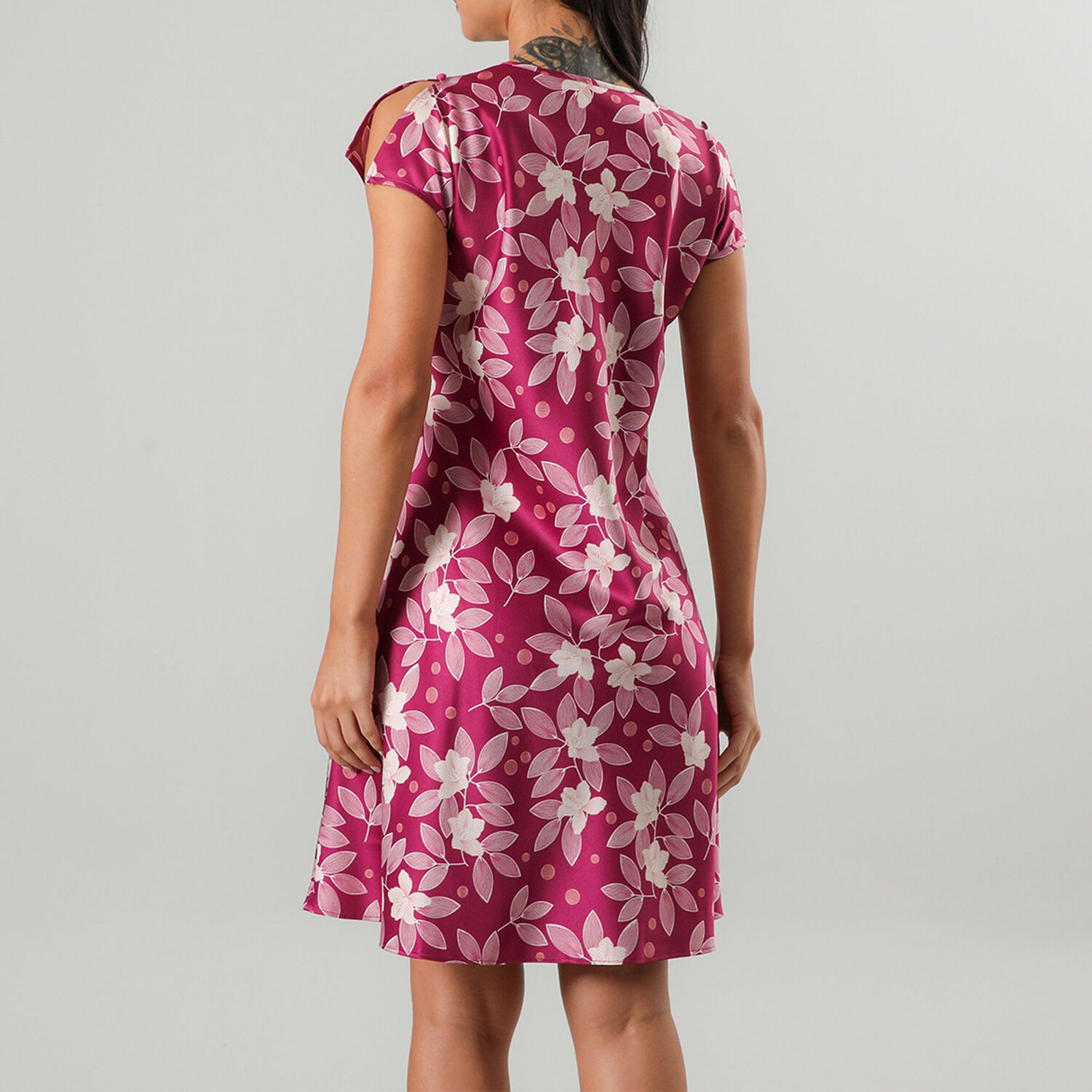 Camisola Amarra Satin Print 33594-223 image number 1.0