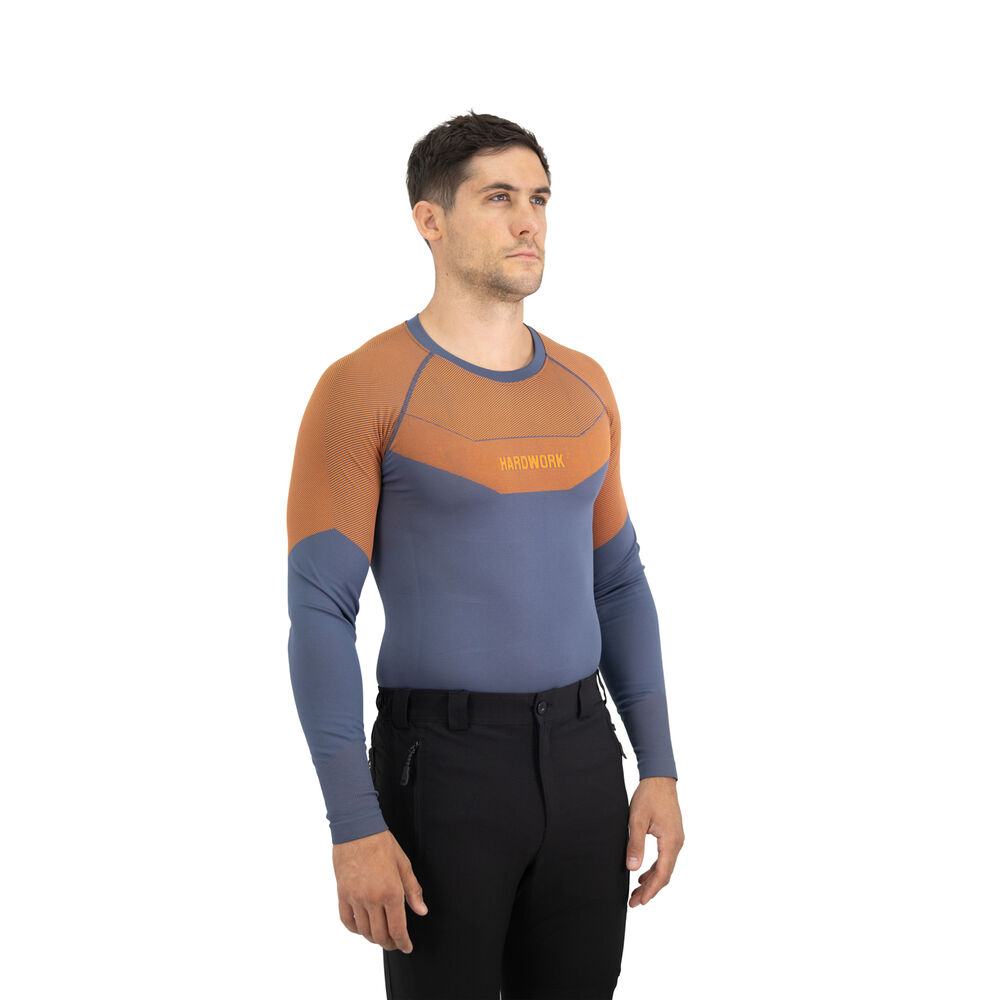 Camiseta Primera Capa Hw Ecopper Hombre Blue image number 1.0