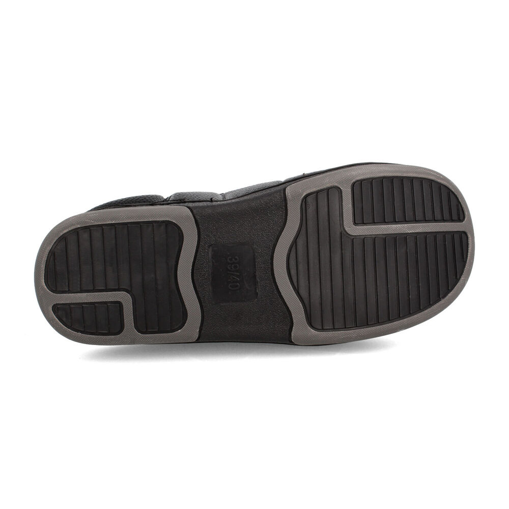Pantufla Hombre Bata Rogers Negro image number 4.0