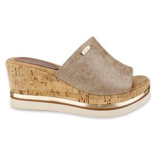 Sandalia Mujer New Walk 825-307-d0 Beige