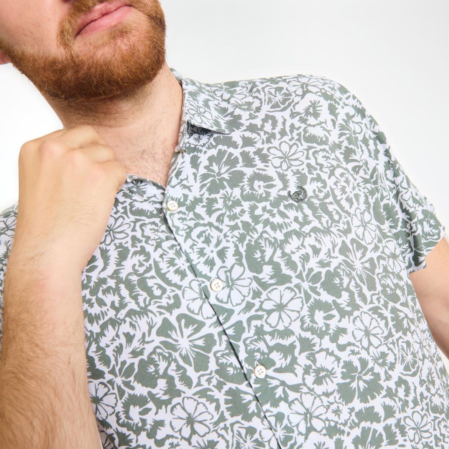 Camisa Manga Corta Hombre Peroe image number 4.0