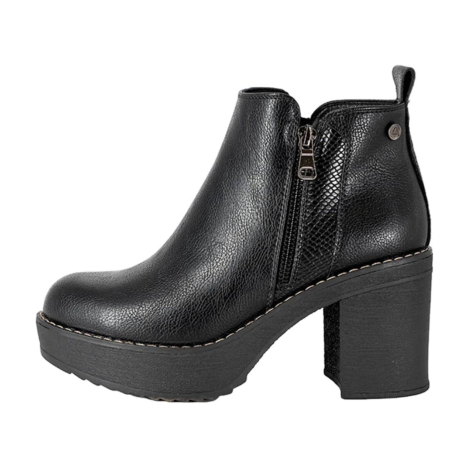 Botin Maya Negro Alquimia image number 1.0