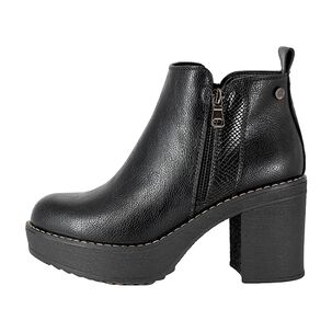 Botin Maya Negro Alquimia