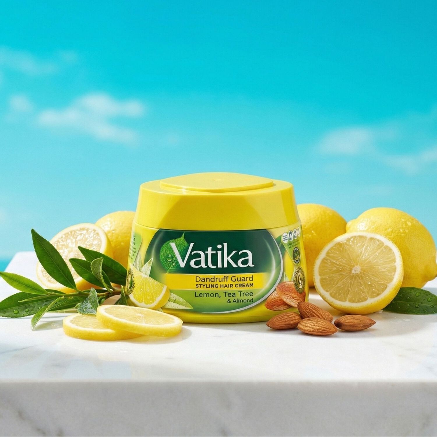 Vatika Crema De Peinar Lim&oacute;n Anticaspa 140 Ml image number 2.0