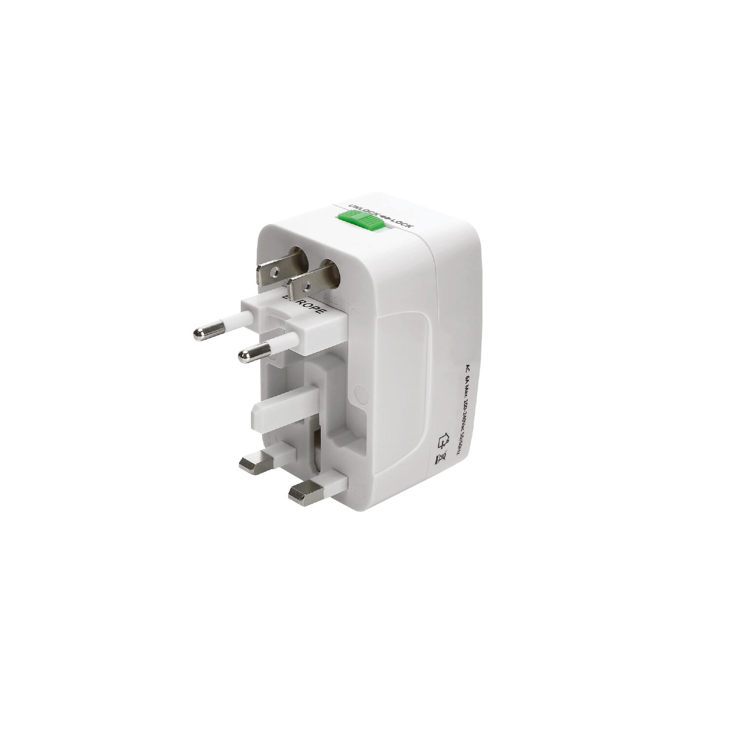 Adaptador Enchufes Universal Multinorma 1000ma - Ps image number 0.0