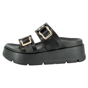 Sandalia Plataforma Kams Negro Alquimia