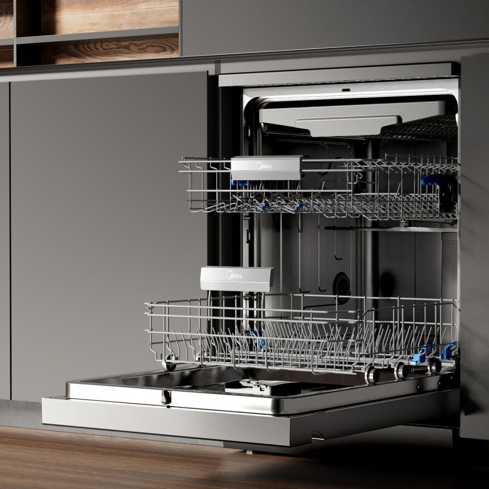Lavavajilla Midea MDWEF1533GBS / 15 Cubiertos image number 4.0