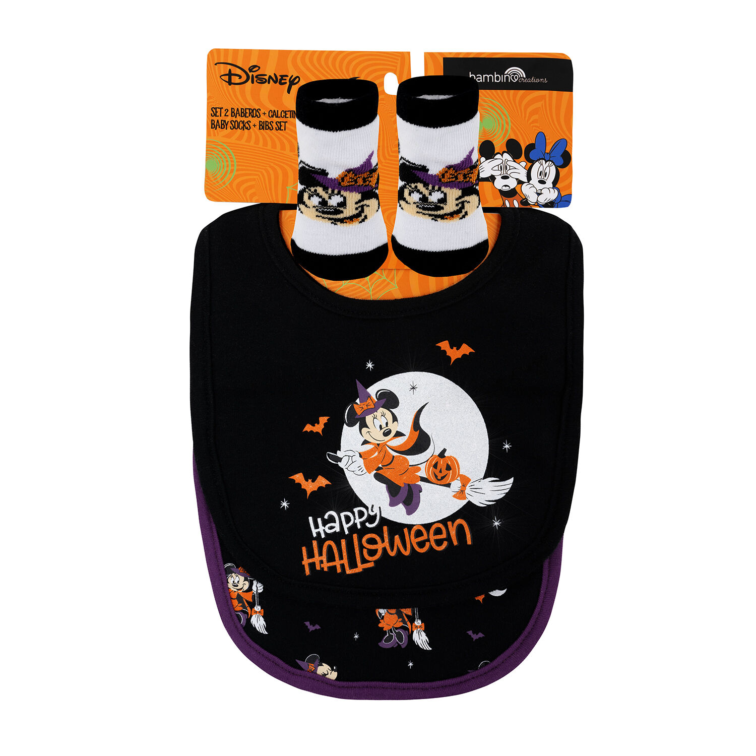 Set 3 Piezas Halloween Minnie Bruja Ni&ntilde;a image number 0.0