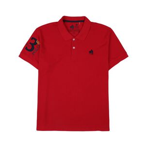 Polera Básica Manga Corta Cuello Piqué Hombre The King's Polo Club