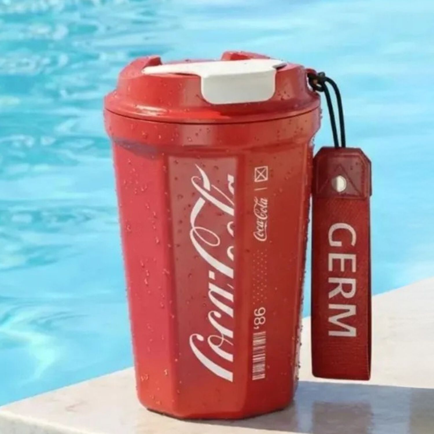 Vaso Termico Mug Germ Coca-cola Acero Inoxidable 390ml Red image number 9.0