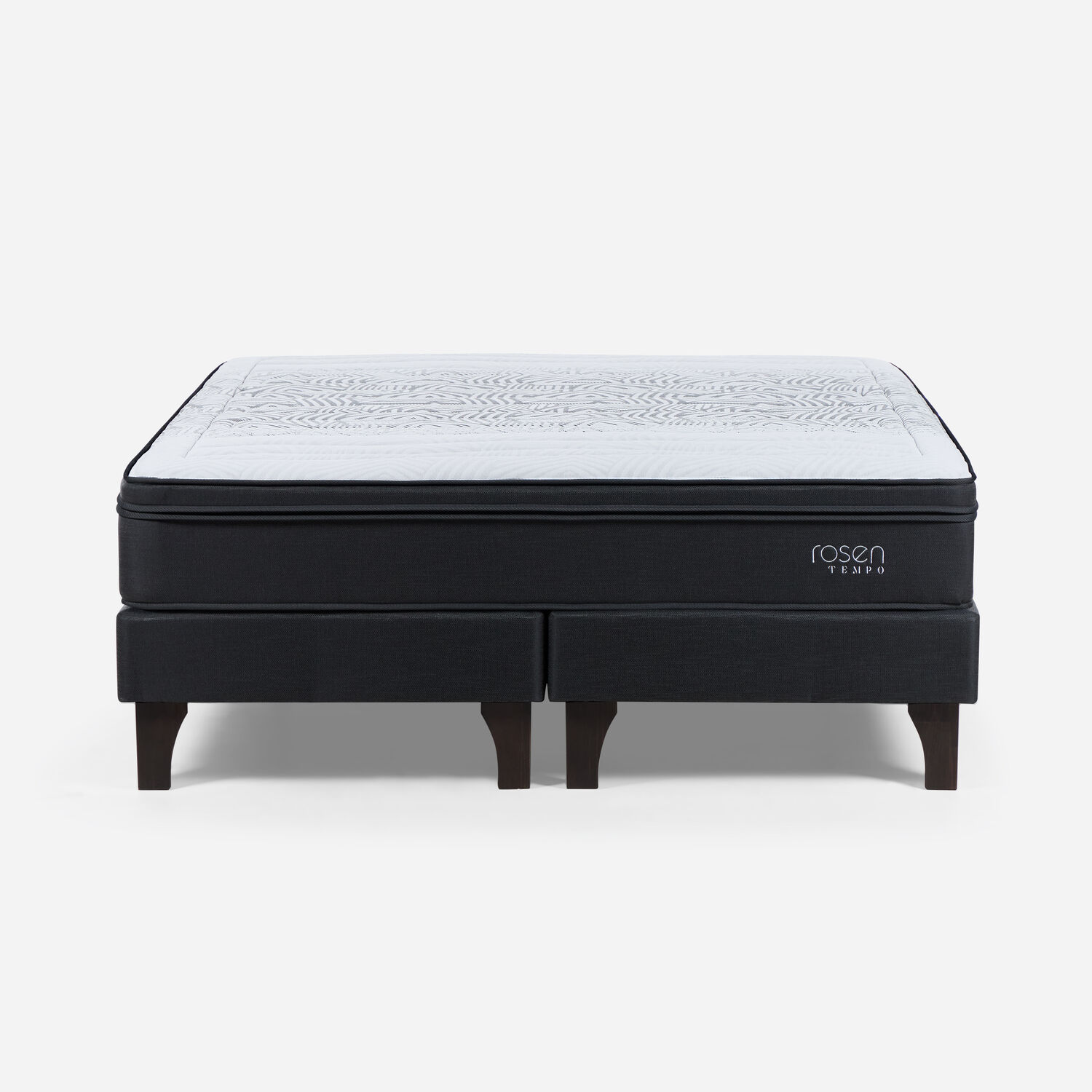 Cama Europea Rosen Tempo / 2 Plazas / Base Dividida image number 0.0