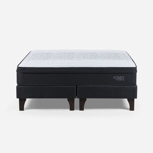 Cama Europea Rosen Tempo / 2 Plazas / Base Dividida