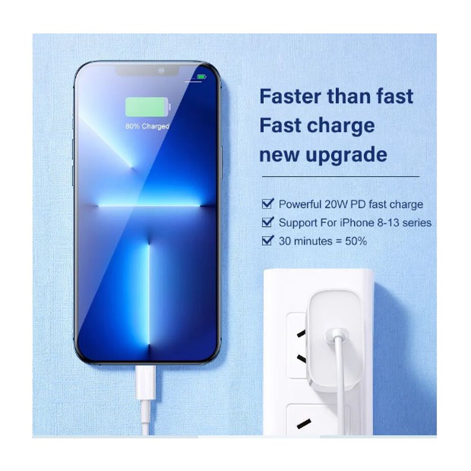Cable Carga R&aacute;pida 25w Celular 3.1a Usb A Lightning Compatible Para Iphone image number 4.0