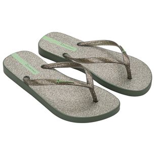 Sandalia Mujer Verde/glitter Ipanema