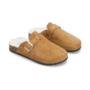 Pantuflas Mujer Lesage Camel