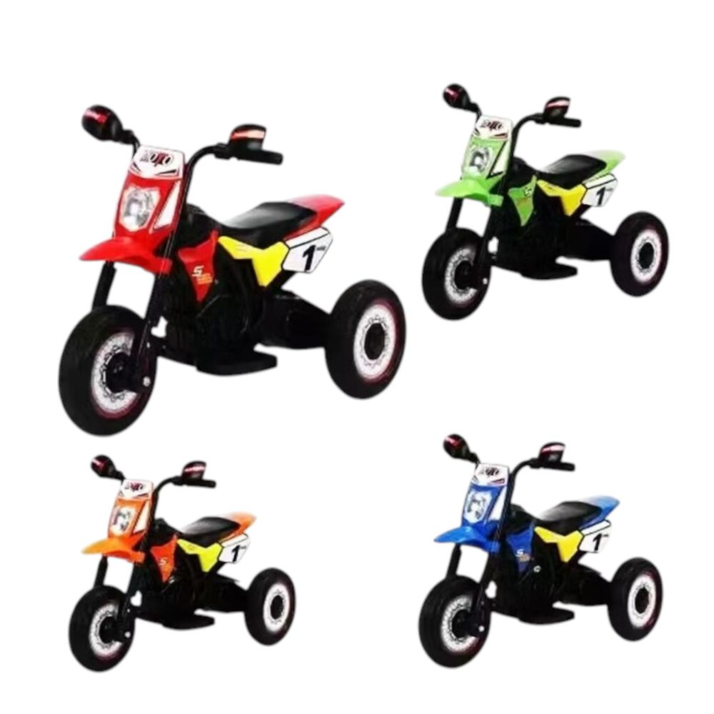 Triciclo Infantil Tipo Moto 3 Ruedas Naranjo image number 8.0