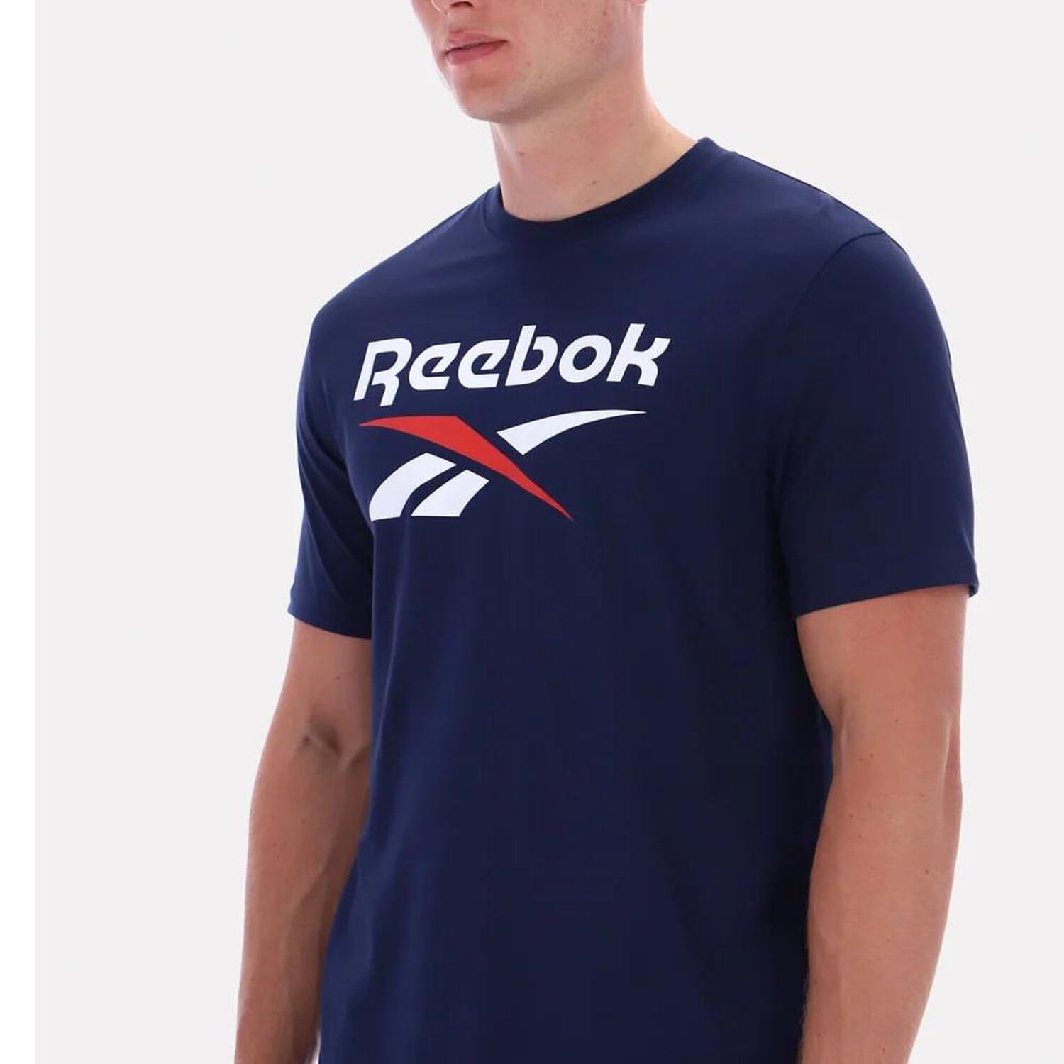 Polera Reebok Bruno Big Logo Crew Neck image number 2.0
