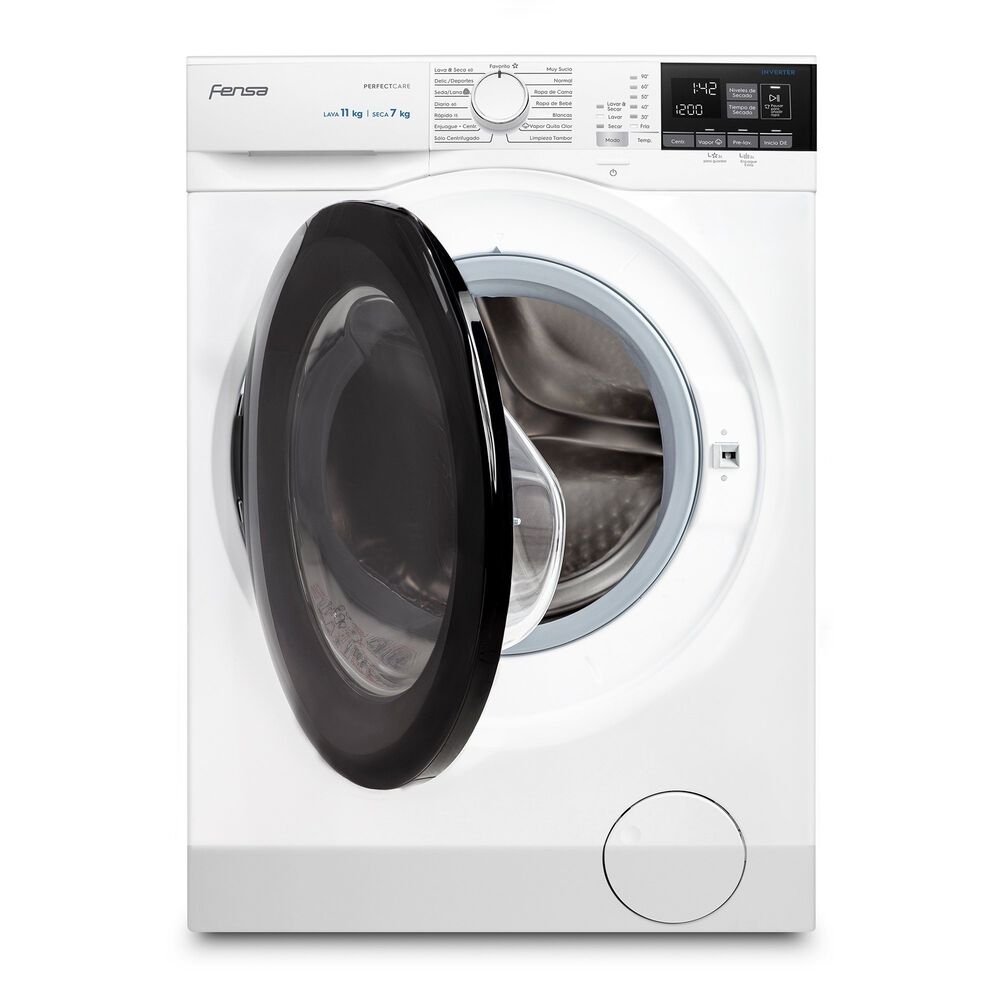 Lavadora Secadora Fensa 11kg Lavado Inteligente 11wd Blanca image number 2.0