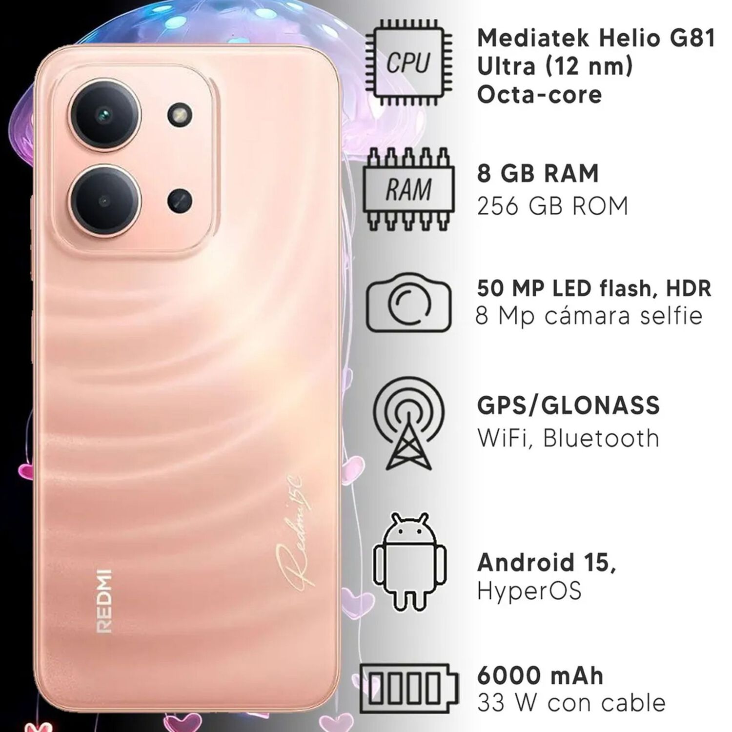 Xiaomi Redmi 15c 4g 256gb 8gb Ram image number 3.0