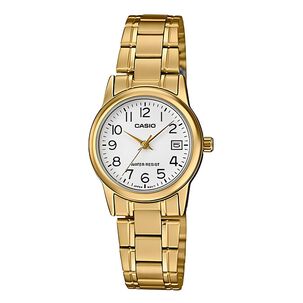 Reloj Ltp-v002g-7b2 Mujer Analogo Metal