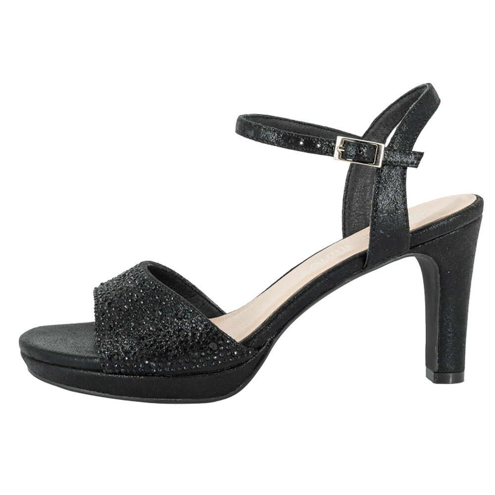 Sandalia De Vestir Aris Negro Alquimia image number 1.0