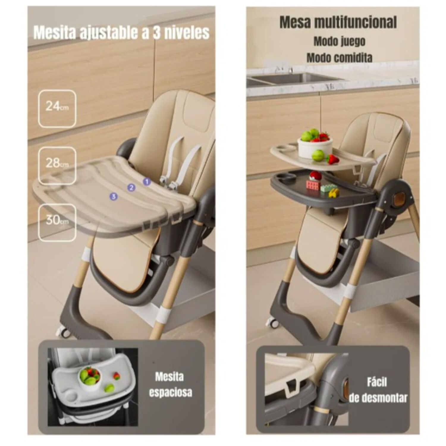 Silla De Comer Reclinable image number 3.0