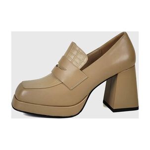 Zapato Cuero Zanila Beige