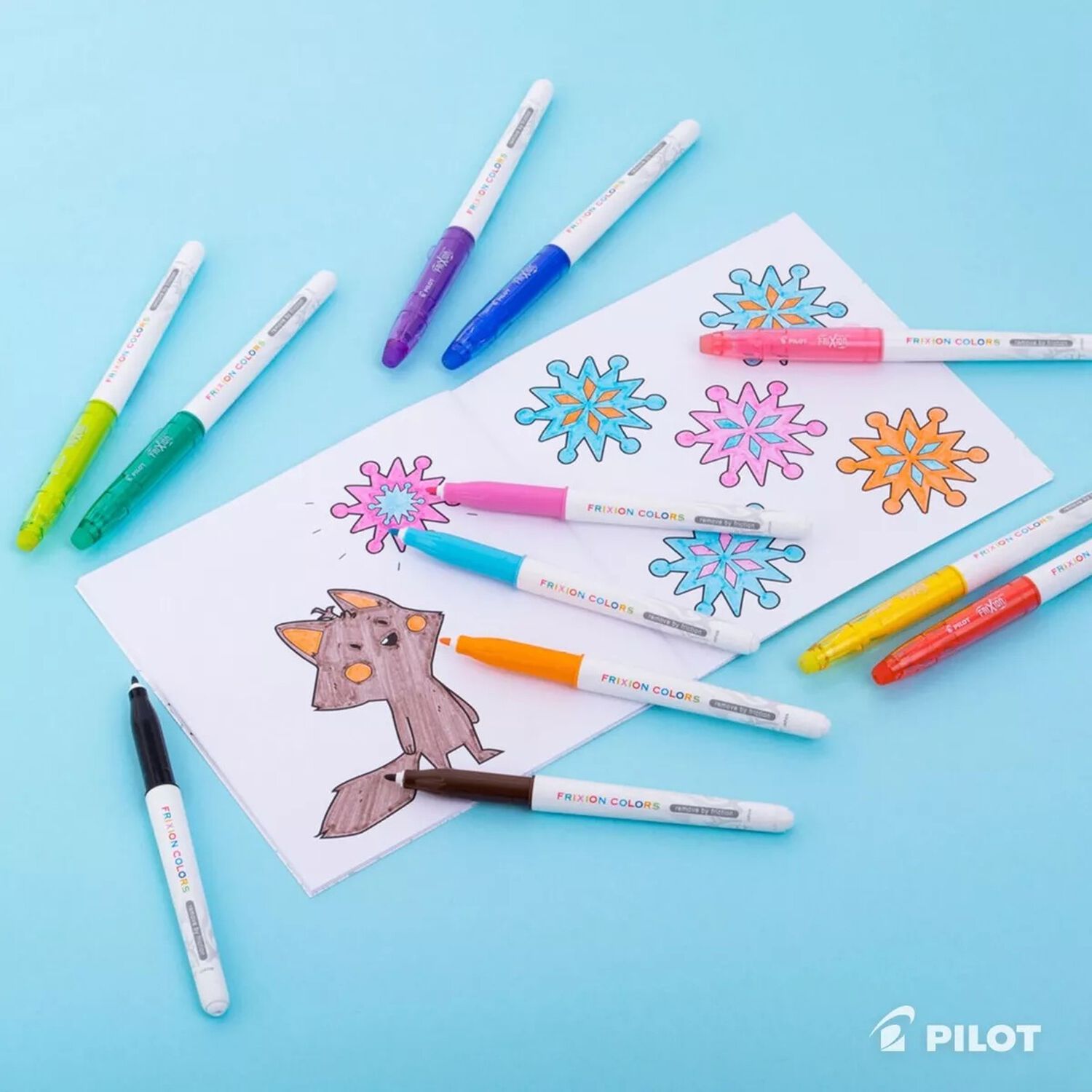 Marcador Pilot Frixion Colors Set 12u image number 6.0