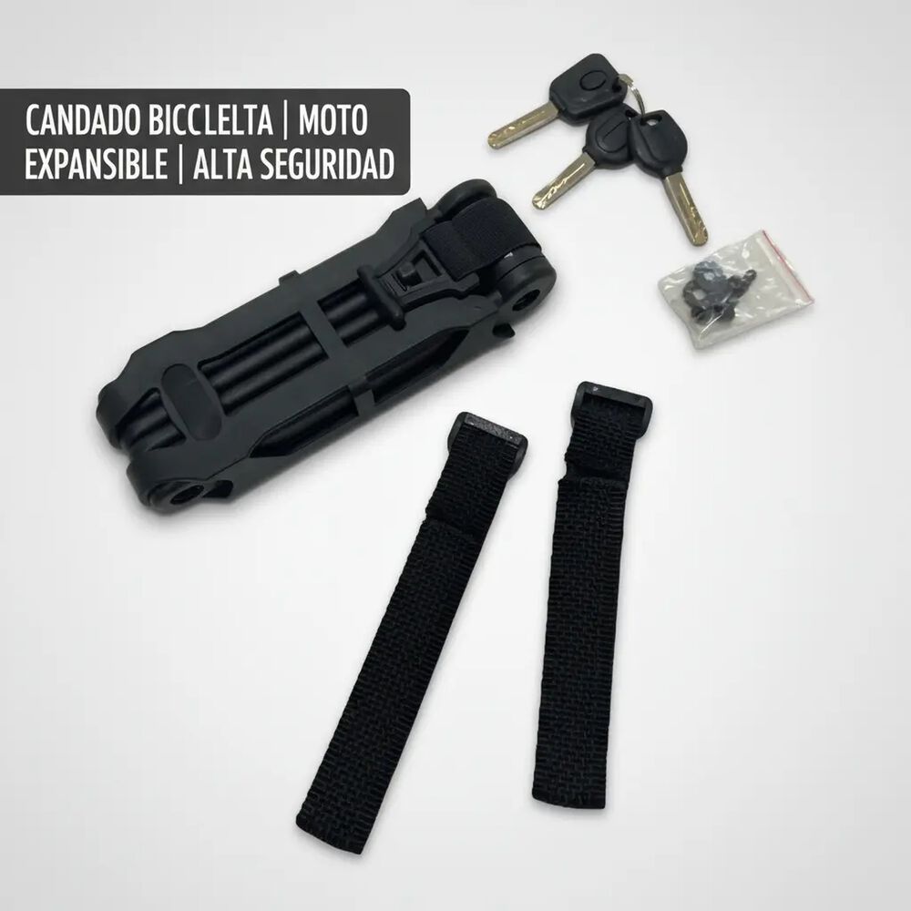 Candado Bicicleta | Moto Expansible | Alta Seguridad image number 7.0
