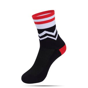 Calcetines Spandex Deportivos Mp007 Negro Blanco Rojo