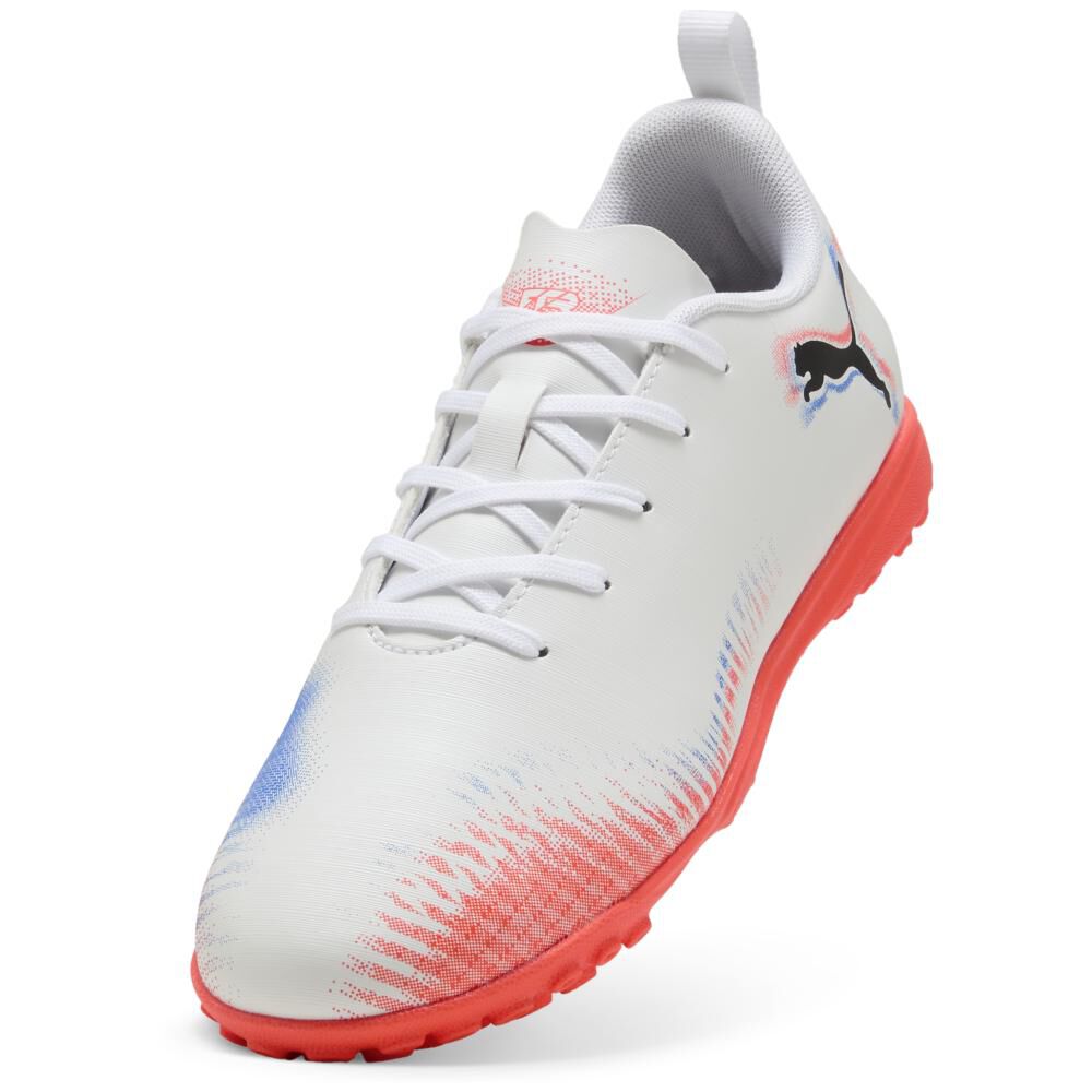 Zapatilla Fútbol Unisex Puma Future Blanca image number 3.0