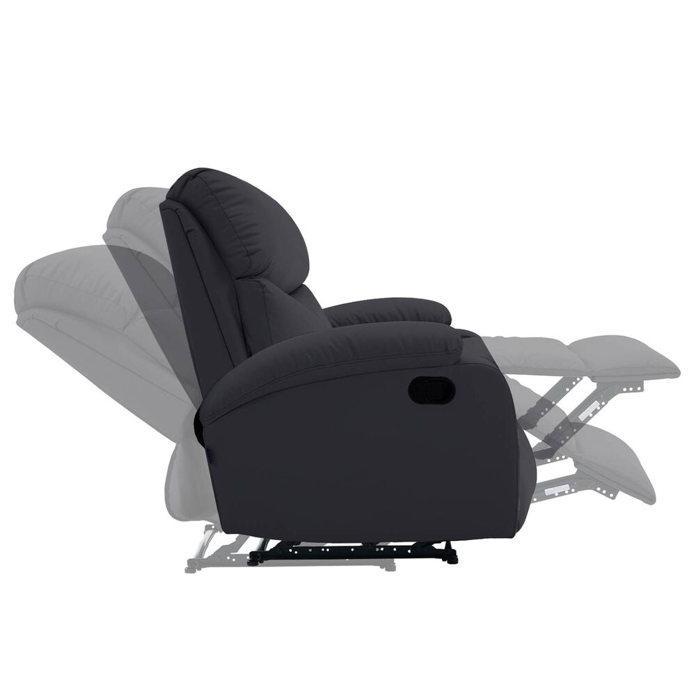 Berger Reclinable Milan Pu Negro image number 6.0