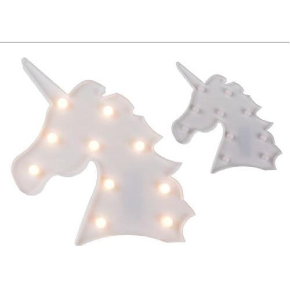 Lampara Unicornio Rosada Led Pilas Candy Bar (estoykuku) image number 1.0
