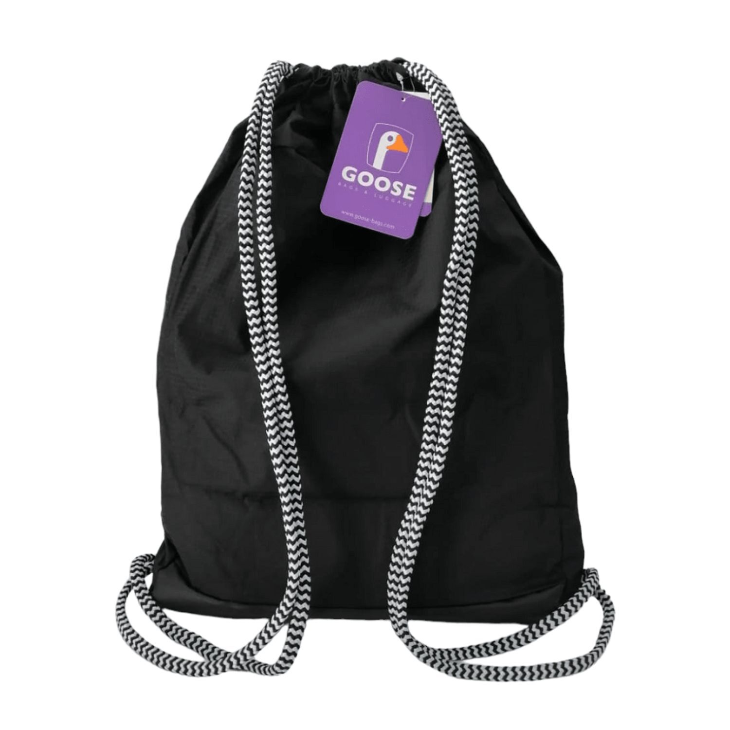Mochila Negra Deportiva Impermeable Ligera Unisex Casual image number 1.0