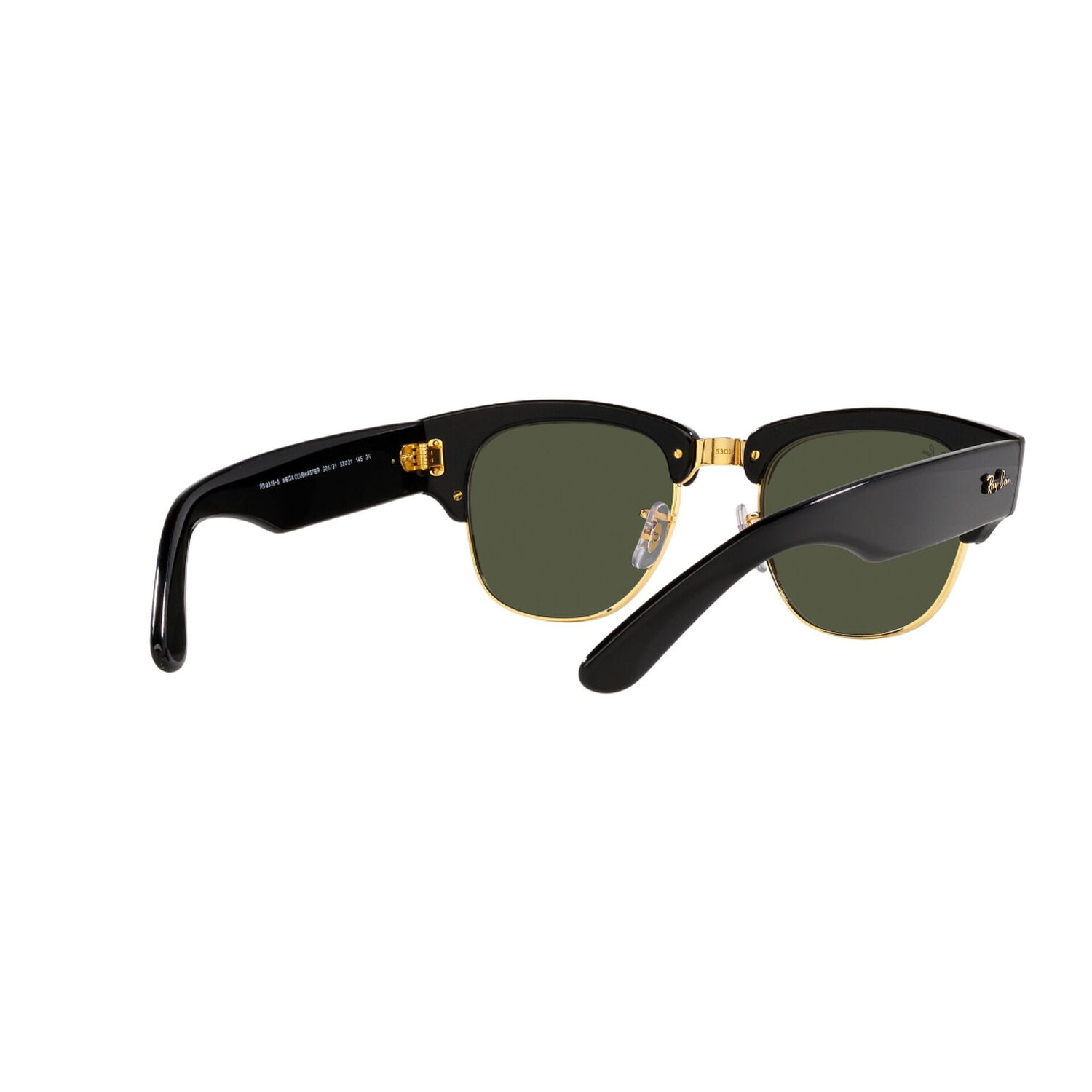 Lentes De Sol Mega Clubmaster Black On Arista Ray-ban image number 7.0