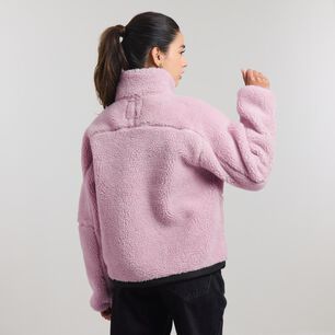 Chaqueta Polar Bonded Cuello Alto Mujer Freedom