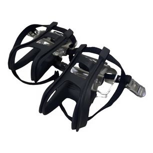 Pedales Bicicleta Mtb Ruta Aluminio Con Puntillas Y Correa