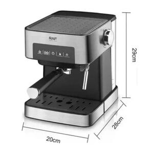 Cafetera Espresso Con Espumador 10 Tazas 850w R136 Raf