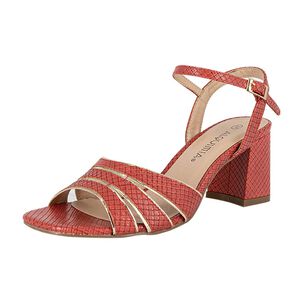 Sandalia De Vestir Irazu Rojo Alquimia