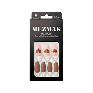 Muzmak - Uñas Press On Lovey Dovey Almond 36 U.