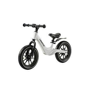 Bicicleta De Equilibrio Aprendizaje 2-8a&ntilde;os Lubabycas Blanca