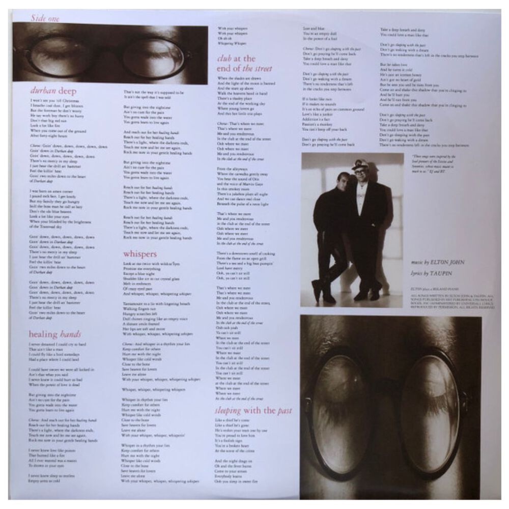 Elton John - Slepping With The Past | Vinilo image number 2.0