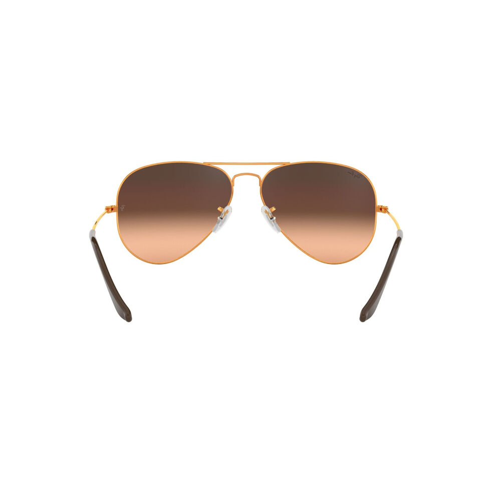 Lentes De Sol Aviator Rosa Degradé Ray-ban image number 3.0