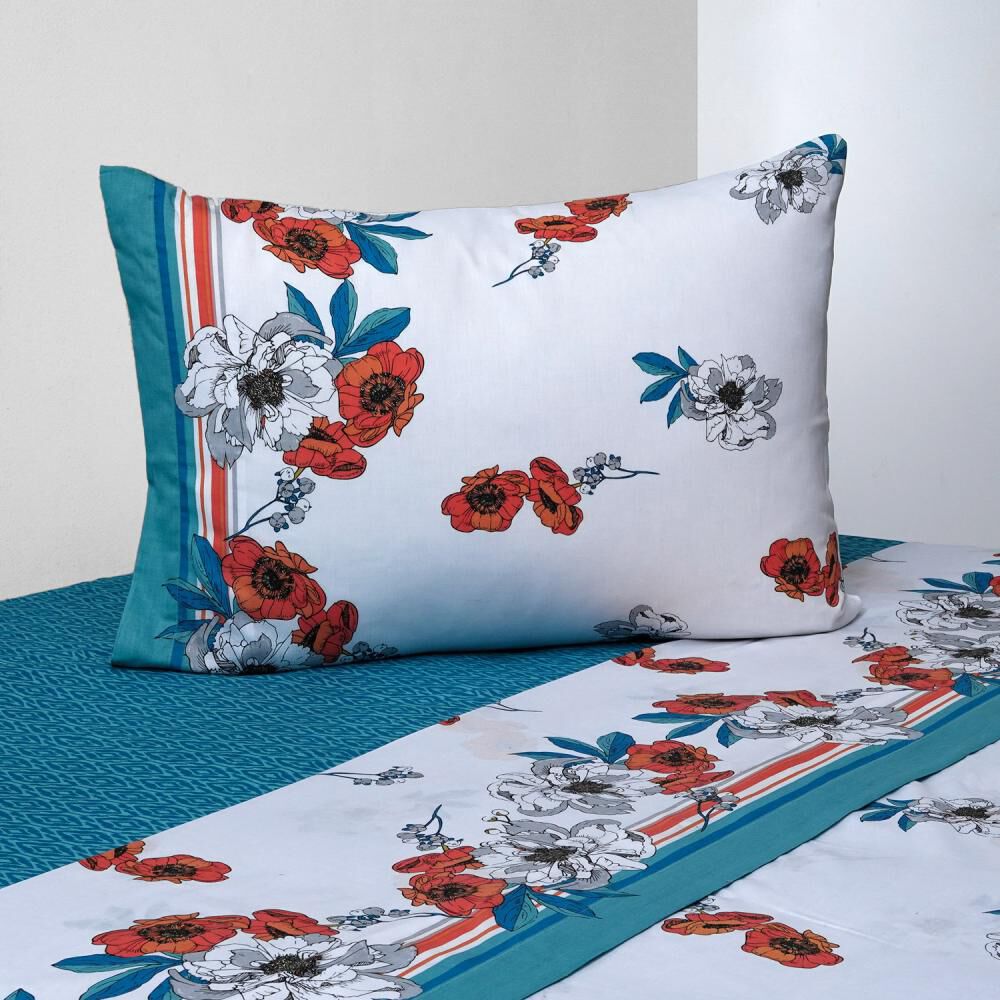 Juego De S&aacute;banas American Family By Cannon / King / 144 Hilos image number 1.0