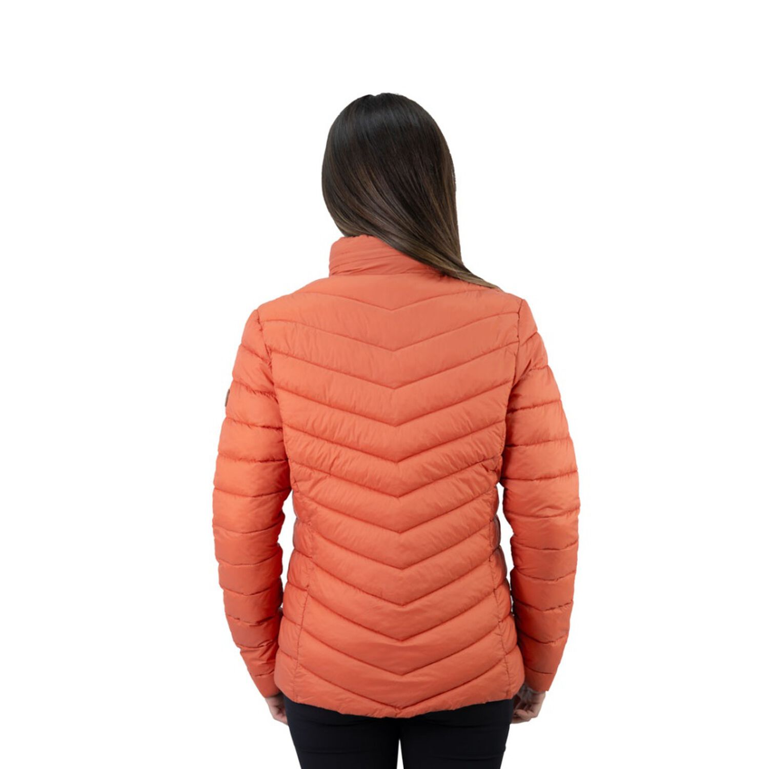 Parka Hw Pillow Traveler Mujer Ladrillo image number 1.0