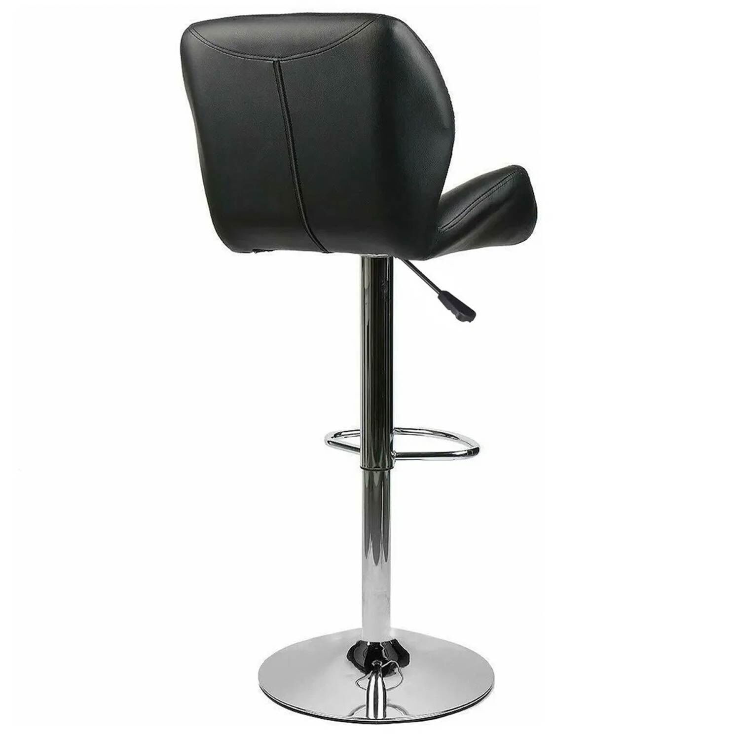 Pack 2 Silla Alta Bar Acolchada Negro image number 3.0