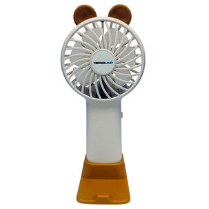 Mini Ventilador De Mano Diseño Oso Recargable - Ps