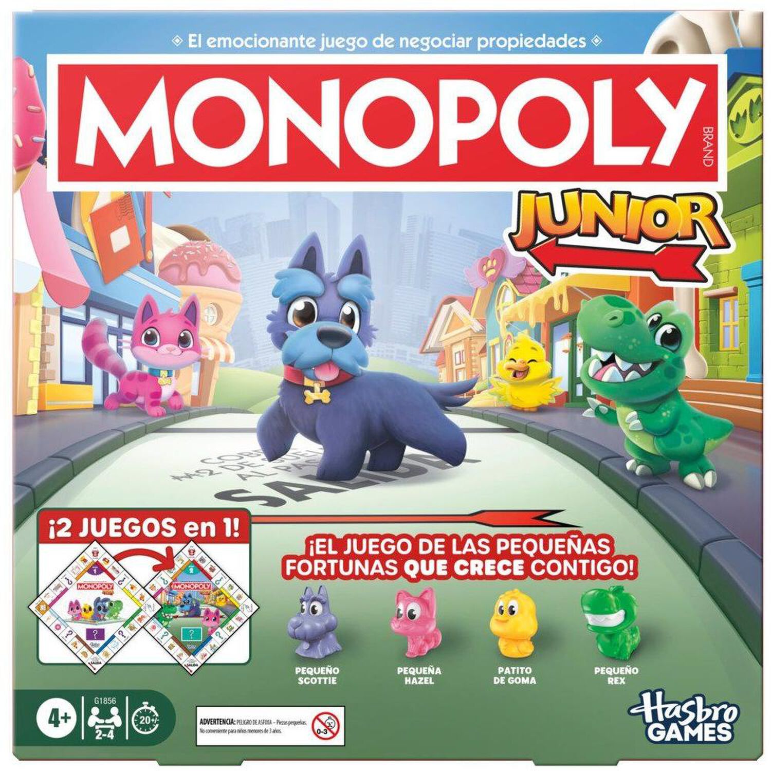 Juego De Mesa Monopoly Junior Edici&oacute;n 2026 image number 0.0