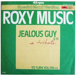 Roxy Music - Jealous Guy | 12" Maxi Single Usado